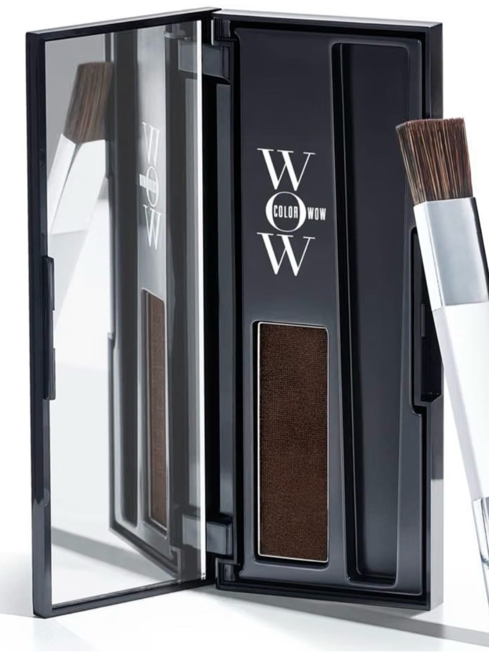 COLOR WOW Root Cover Up Root Touch Up Powder Dark Brown 0.07 oz 2.1g NWOB